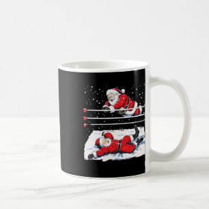 Santa Wrestling Lover Wrestler Weihnachten Weihnac Kaffeetasse