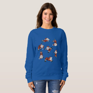 Santa Yoga Christmas Jumper Sweatshirt