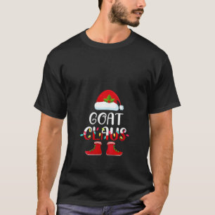 Santa-Ziegen-Claus-Elf passende Familien-Gruppen-W T-Shirt