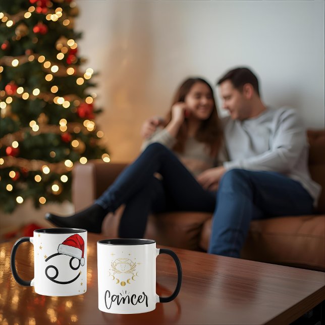 Santa Zodiac Krebs Tasse (Von Creator hochgeladen)