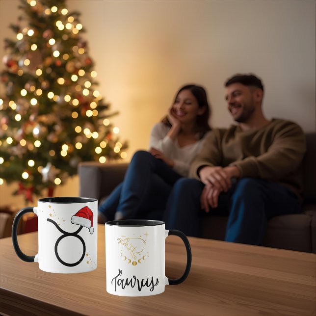 Santa Zodiac Stier  Tasse (Von Creator hochgeladen)