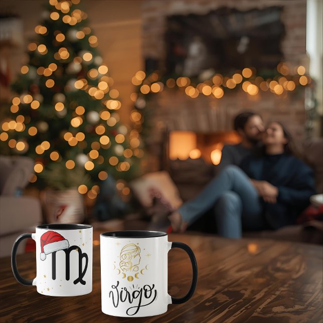Santa Zodiac Virgo Mug Tasse (Von Creator hochgeladen)