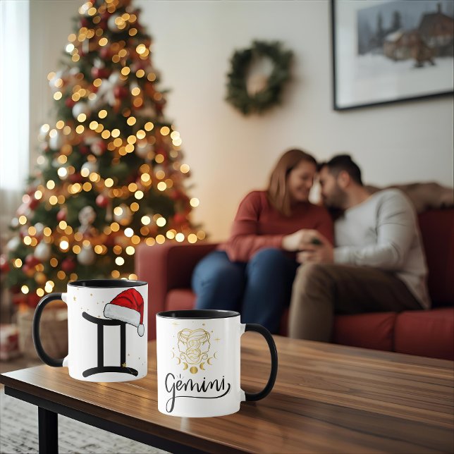 Santa Zodiac Zwillinge Tasse (Von Creator hochgeladen)