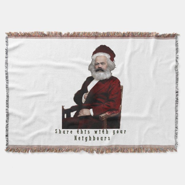 SantaKarl MarXmas Decke (Vorderseite)