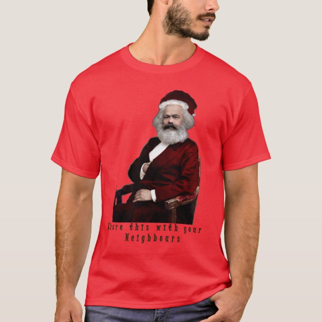 SantaKarl MarXmas T-Shirt (Vorderseite)