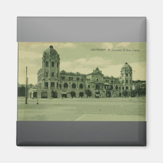 Santander. Ei Sardinero. Ei Gran Casino, Vintag Magnet