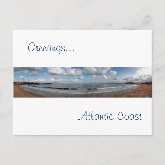 Santander, Spanien Postkarte (Vorderseite)