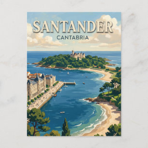 Santander Spanien Postkarte