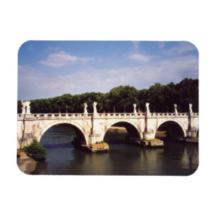 Sant'Angelo Bridge in Rom, Italien Magnet
