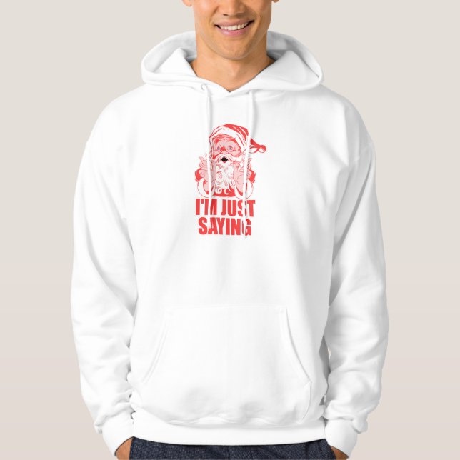 Santas Big Holiday Hoodie (Vorderseite)