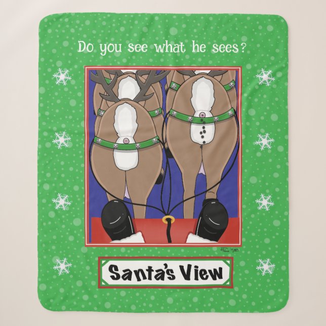 Santas Blick Sherpadecke (Vorderseite)