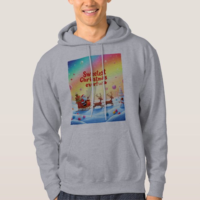 Santa's Candy Land Hoodie (Vorderseite)