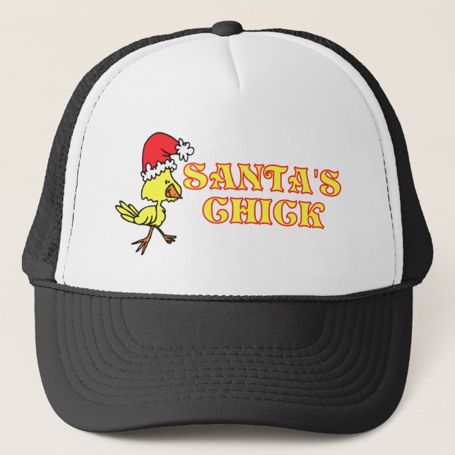 Santas Chick Truckerkappe (Vorderseite)