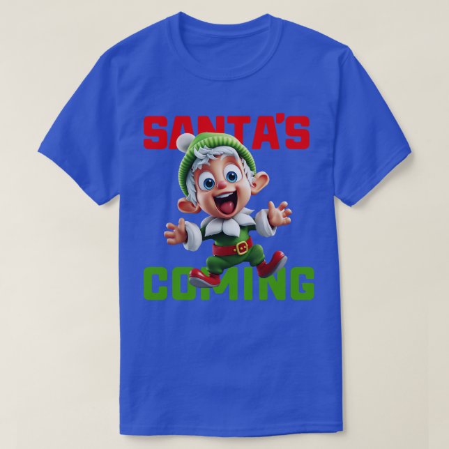 Santas Coming T-Shirt (Design vorne)