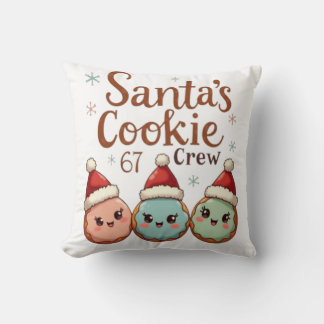 Santa's Cookie 67 Crew Kissen