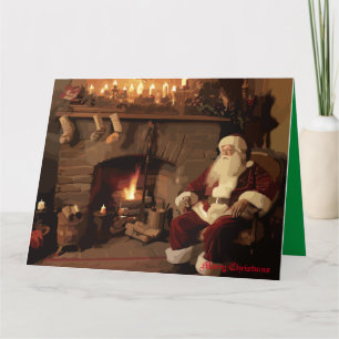 Santa's Cosy Nook Karte