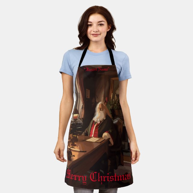 Santa's Cosy Nook Schürze (Getragen)