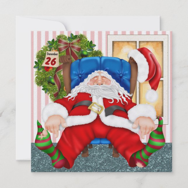 Santa's Day Off - SRF Einladung (Vorderseite)