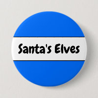 SANTA'S ELVES Festivals Bright Blue White Stripes
