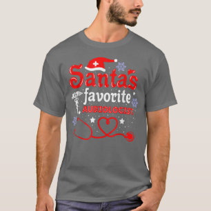 Santas Favorite Audiologe Weihnachten T-Shirt