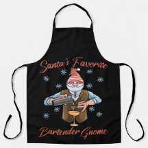 Santas Favorite Barkeeper Gnome