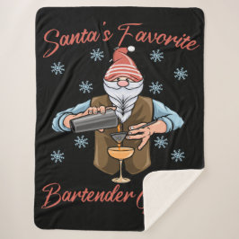 Santas Favorite Barkeeper Gnome Sherpadecke