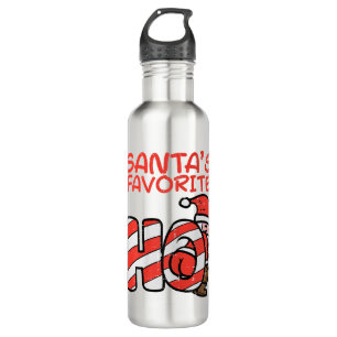 Santas Favorite Funny Naughty Adult Weihnachten We Edelstahlflasche