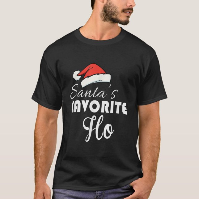 Santas Favorite Ho Dirty Christmas Shirt für Wome (Vorderseite)