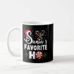 Santa's Favorite Ho Funny Christmas Men Women Holi Kaffeetasse