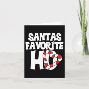 Santas Favorite Ho Karte