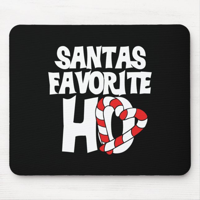 Santas Favorite Ho Mousepad (Vorne)