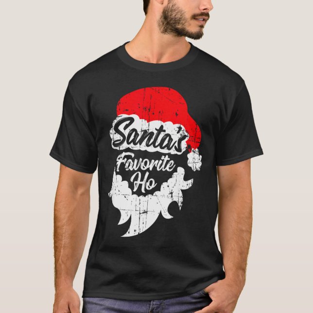 Santas Favorite Ho Shirt Funny Adult Girl Christma (Vorderseite)