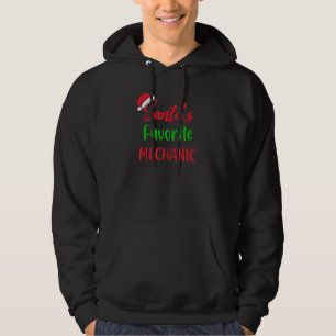 Santas Favorite Mechanite Weihnachten Pajama Xmas Hoodie