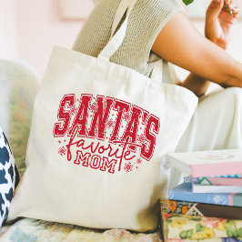 Santa's Favorite Mom Tote Bag Tragetasche