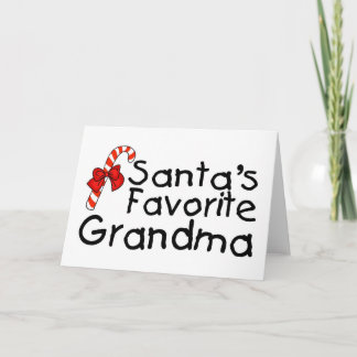 Santas Favorite Oma 2 Feiertagskarte