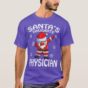 Santas Favorite Physiker Weihnachten T-Shirt