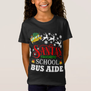 Santas Favorite Principal Weihnachten Pajama Santa T-Shirt