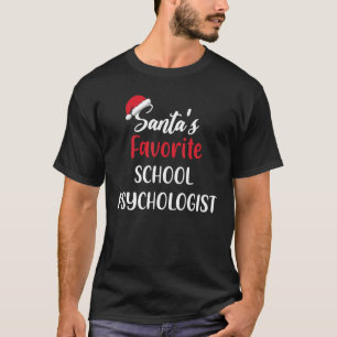 Santas Favorite School Psychologin Weihnachten 1 T-Shirt
