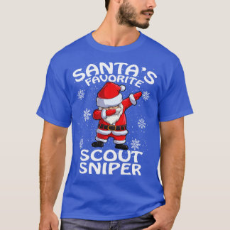 Santas Favorite Scout Weihnachten T-Shirt