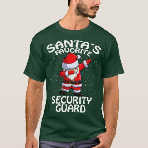 Santas Favorite Security Guard Weihnachten 1 T-Shirt