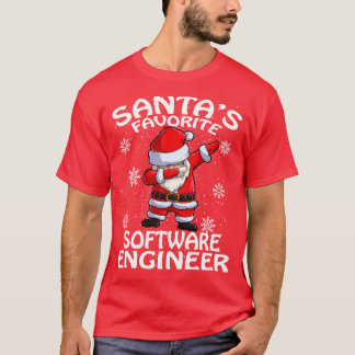 Santas Favorite Software Engineer Weihnachten T-Shirt