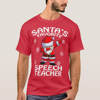 Santas Favorite Speaker Weihnachten T-Shirt