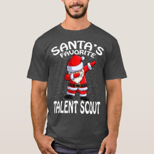 Santas Favorite Talent Scout Weihnachten T-Shirt