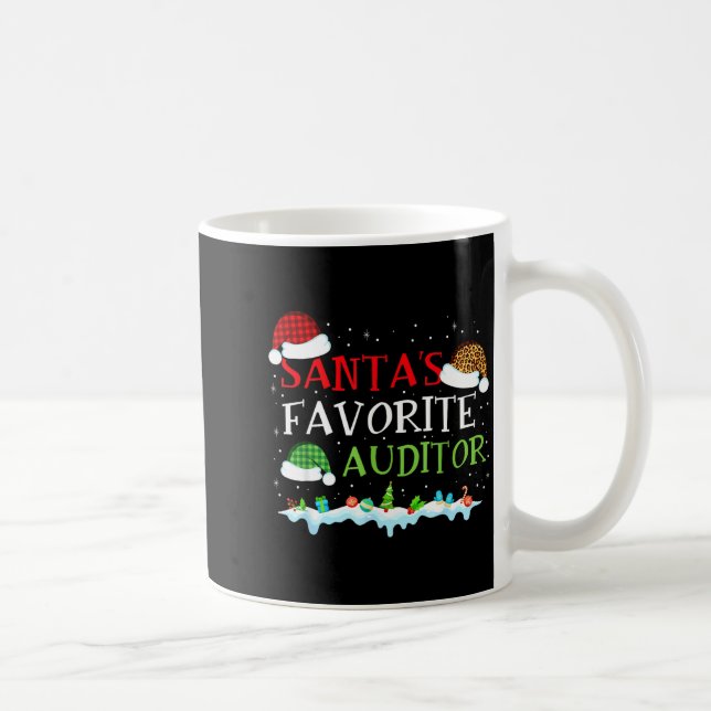 Santa's Favorite Tor Fun Christmas  Kaffeetasse (Rechts)