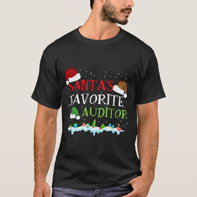 Santa's Favorite Tor Fun Christmas  T-Shirt (Vorderseite)