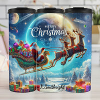 Santas Freudiger Himmelsumzug