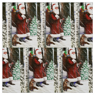 Santas Fuchs Stoff