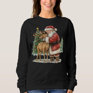 Santa's Gentle Hug Sweatshirt