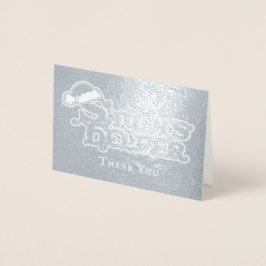 Santas hat Helferurlaub Folienkarte