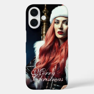 Santas heißeste Schwester - Frohe Weihnachten 0312 iPhone 16 Hülle